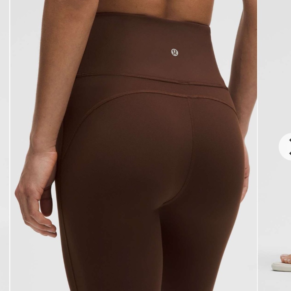Lululemon Groove Nulu Super-High-Rise Flared Pant *Regular Lava Cake Size 2 - Picture 5 of 9